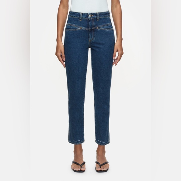 Closed Denim - Closed Pedal Pusher Frayed Hem Jeans Size 32